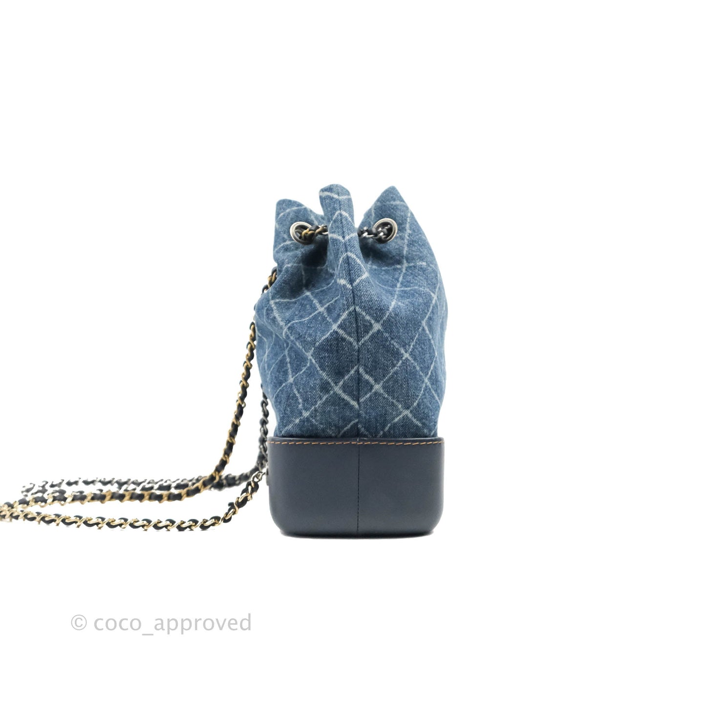 Chanel Small Gabrielle Backpack Denim