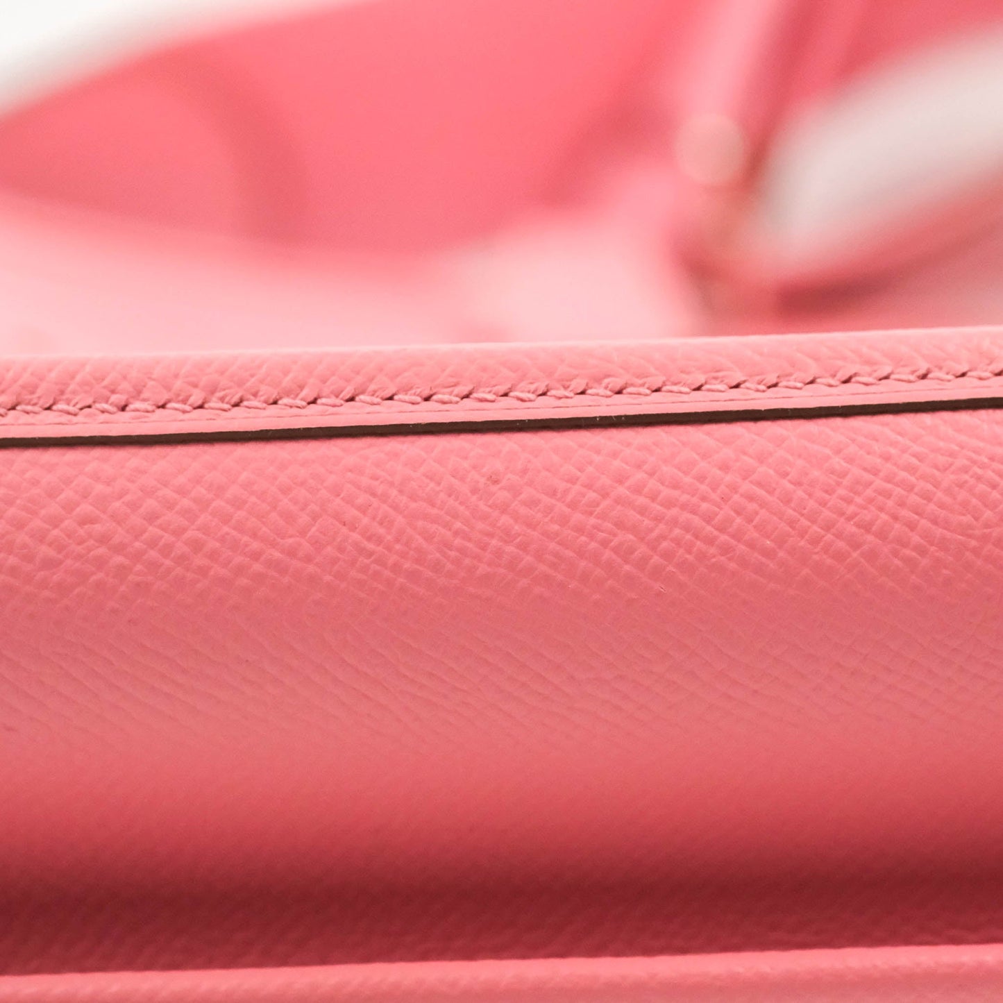 Hermes Evelyne Poche III 29 Veau Epsom 10 Rose Confetti Palladium Hardware