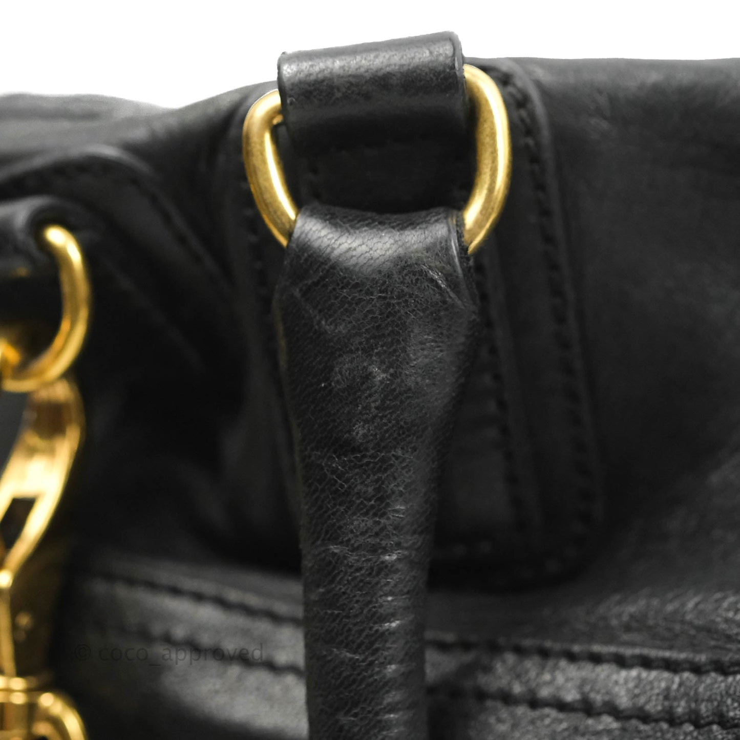 Givenchy Pandora Medium Black Leather Shoulder Bag