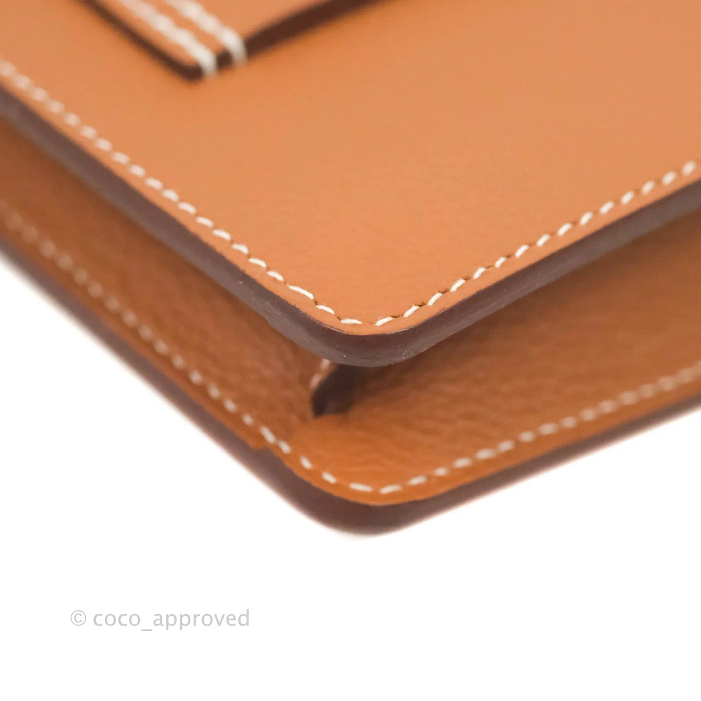 Hermès Roulis Slim Wallet Gold Gold Hardware