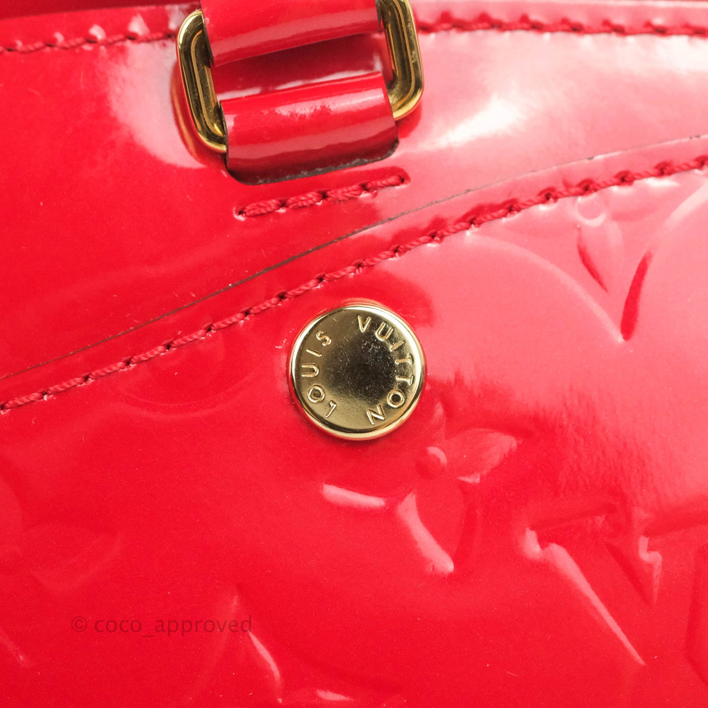 Louis Vuitton Vernis Brea PM NM Cerise