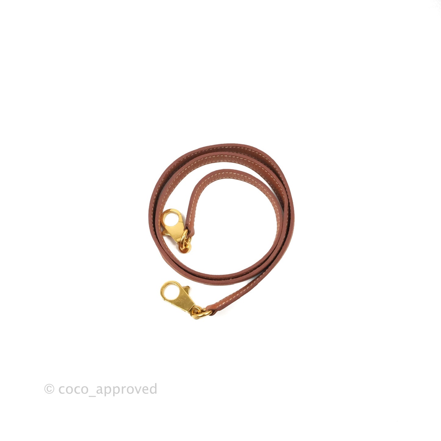 Hermès Kelly 32 Retourne Gold Clemence Gold Hardware