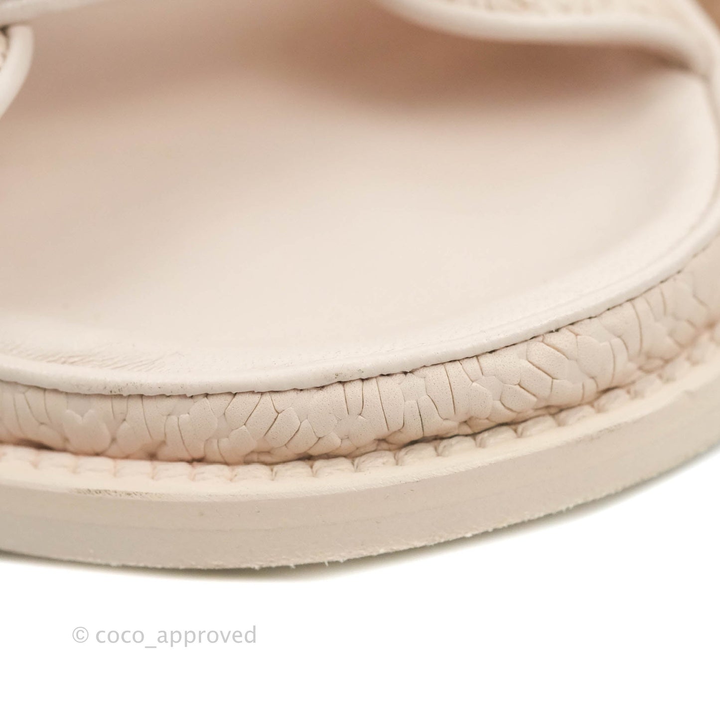 Chanel Dad Sandals Medallion Light Pink Size 37