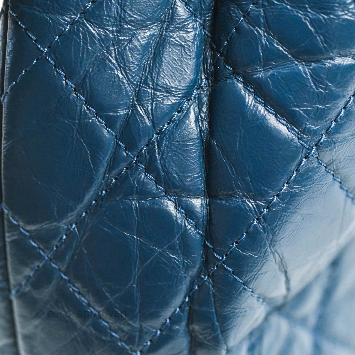 Chanel Small Gabrielle Backpack Navy Aged Calfskin