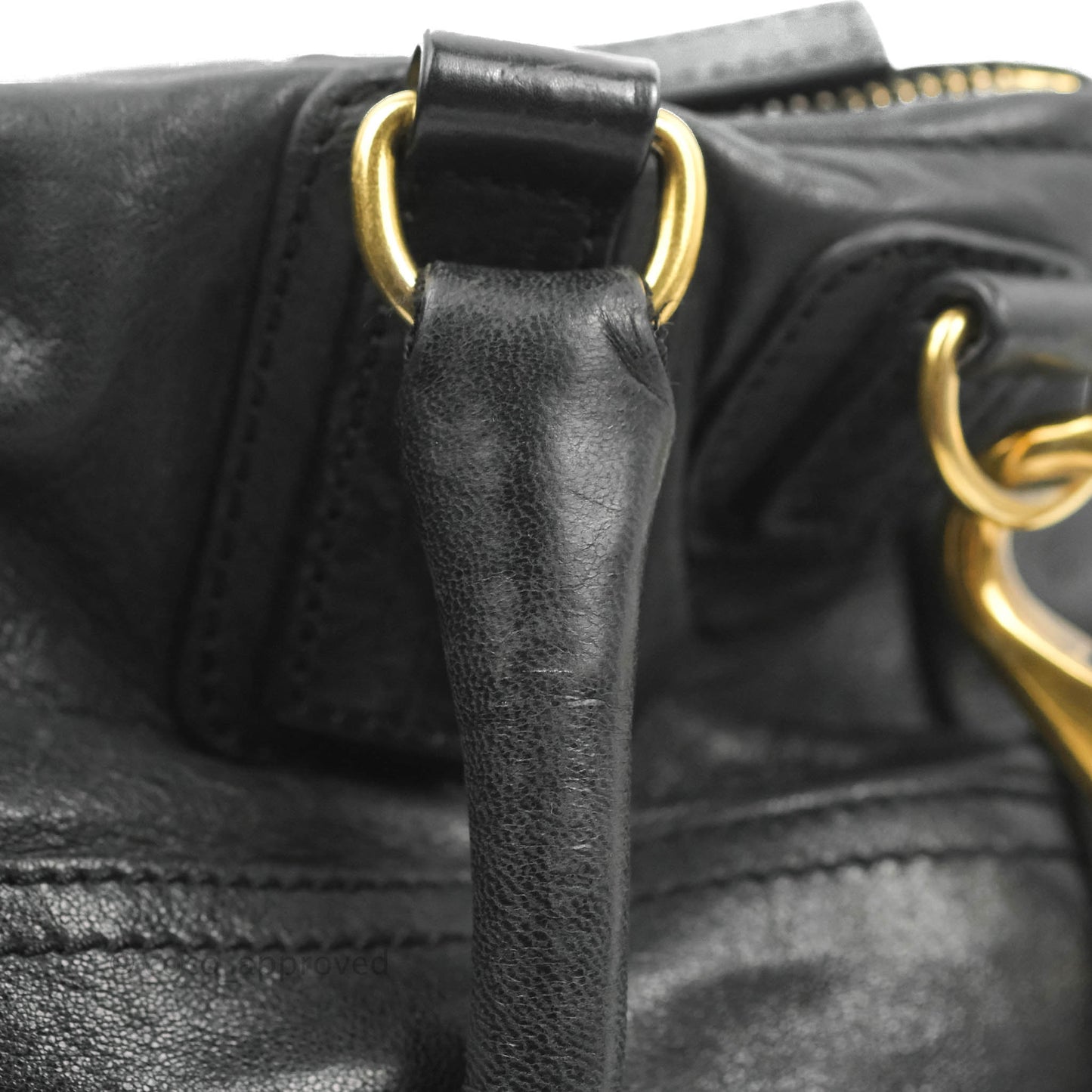 Givenchy Pandora Medium Black Leather Shoulder Bag