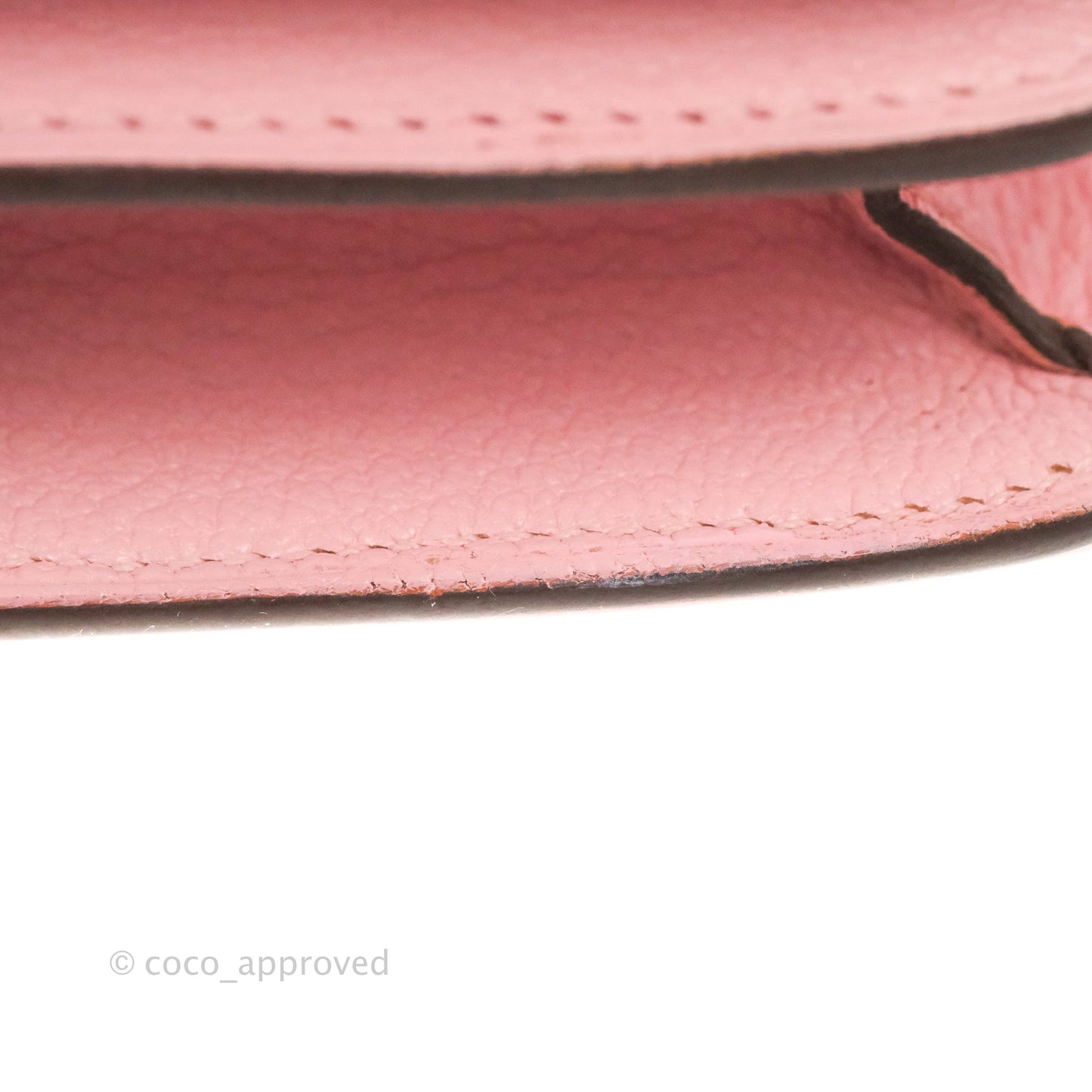 Hermès Constance III Mini 18cm Sakura Chevre Mysore Palladium Hardware