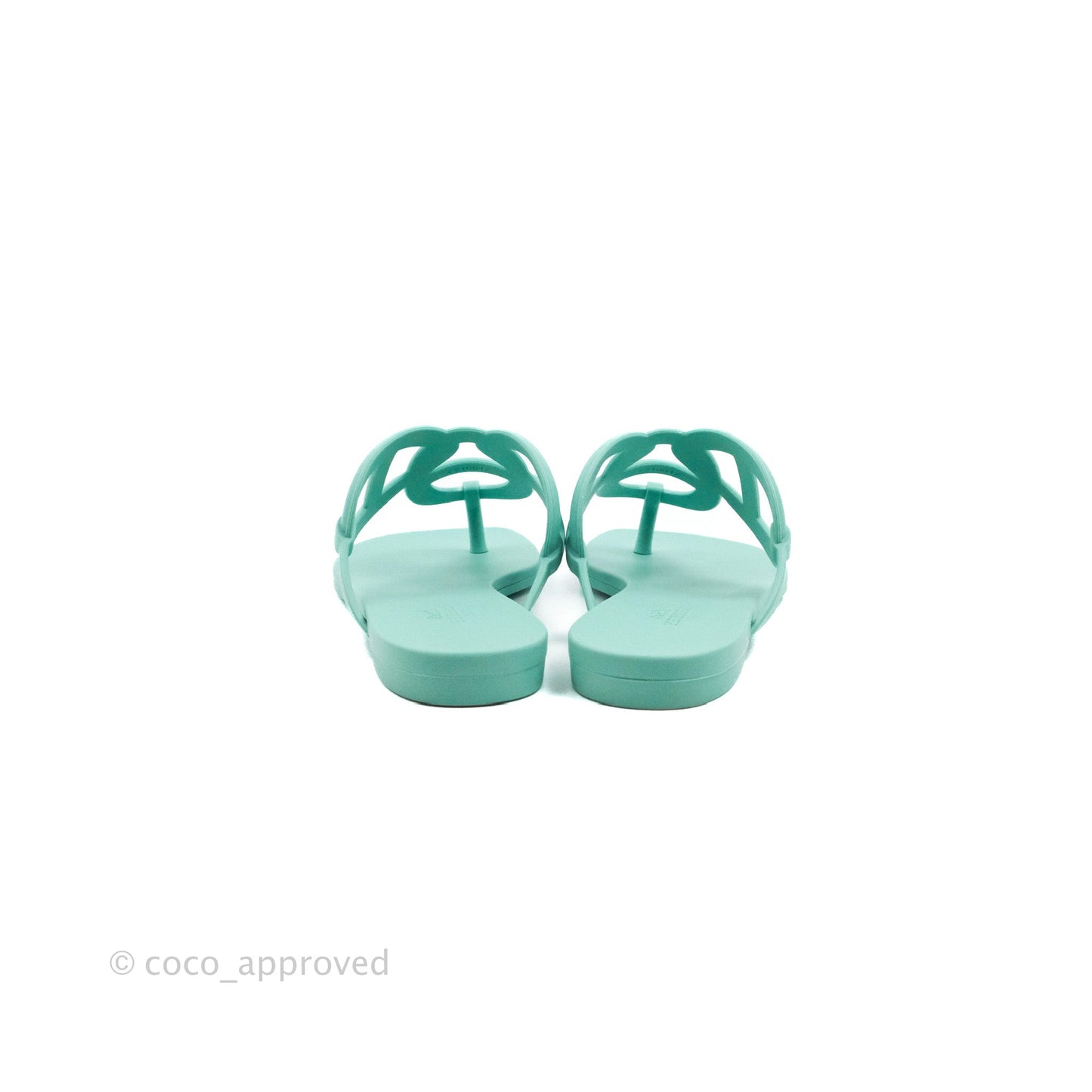 Hermes Egerie Sandal Green Size 35