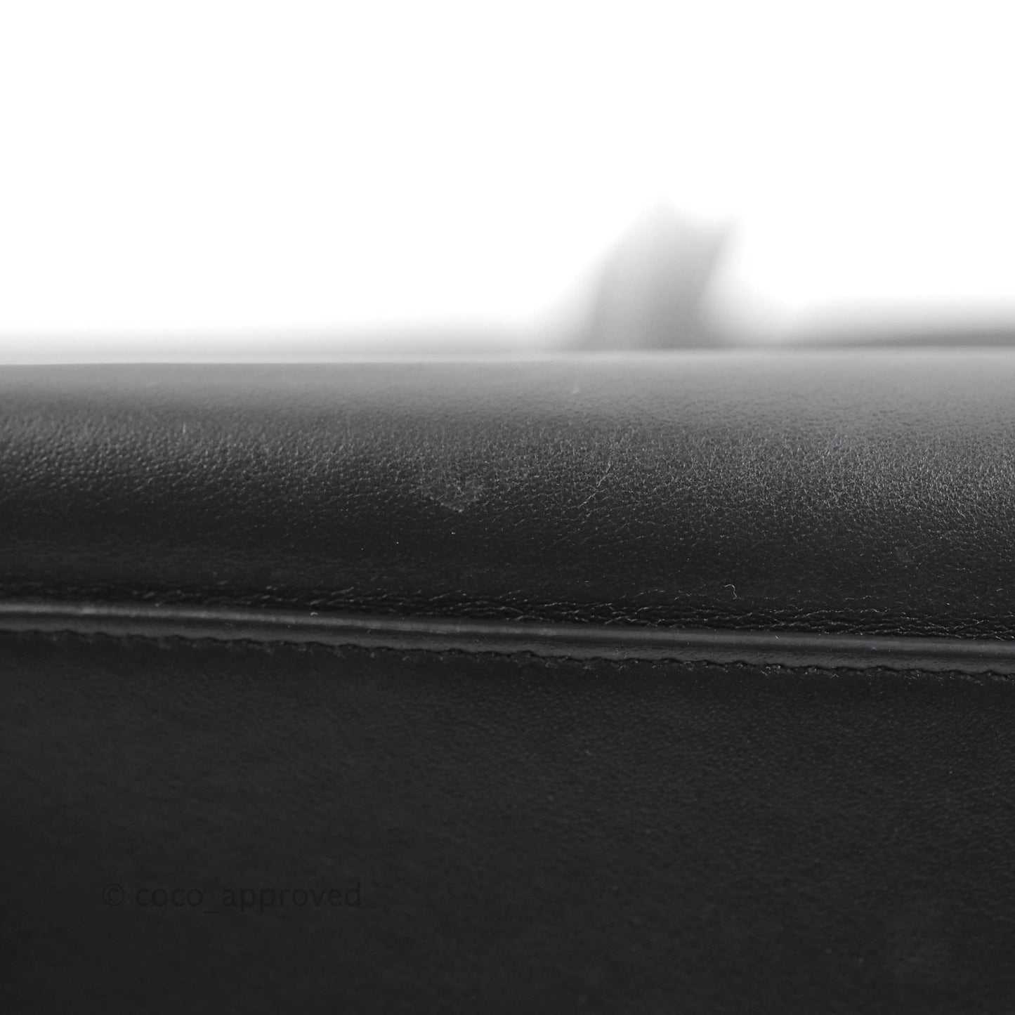 Saint Laurent Larger Jane Bag Black Silver Hardware