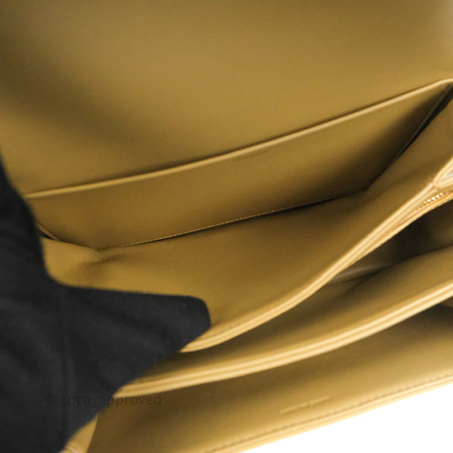 Celine Medium Triomphe Bag Olive Shiny Calfskin