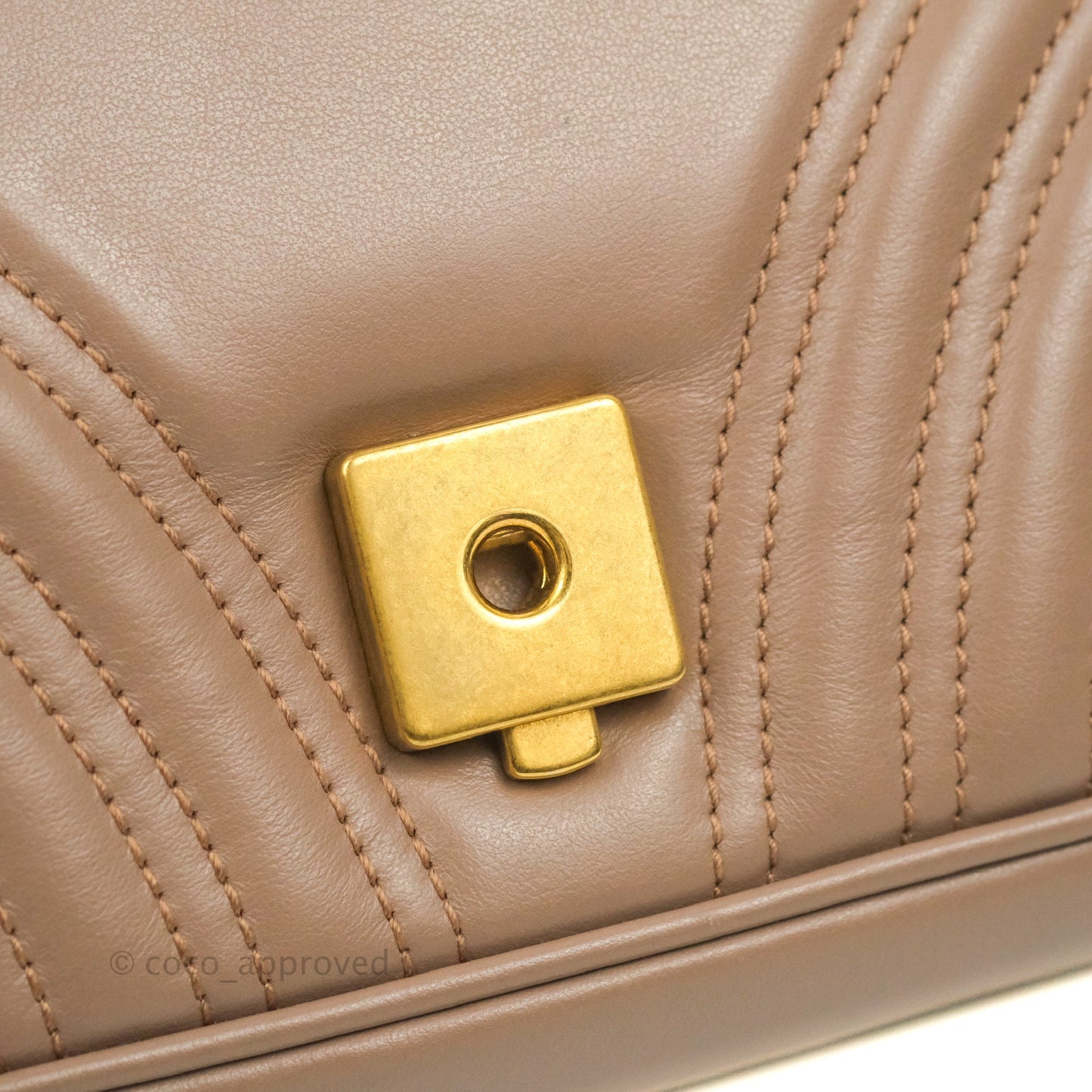 Gucci GG Marmont Matelassé Leather Small Bag Dusty Pink