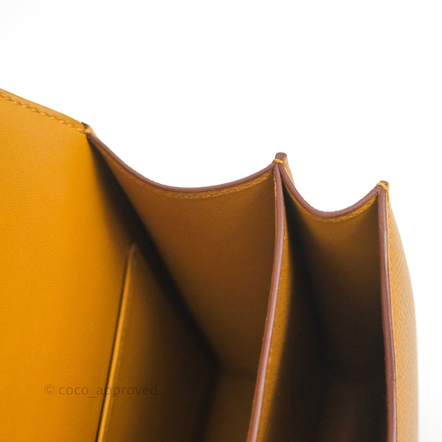 Hermès Constance Mini 18cm Sesame Epsom Gold Hardware