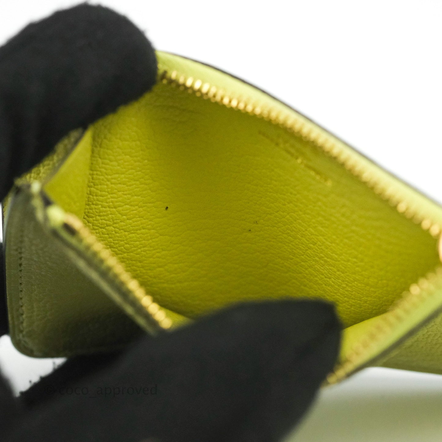 Hermès Roulis Slim Wallet Chevre Mysore Jaune Bourgeon Gold Hardware