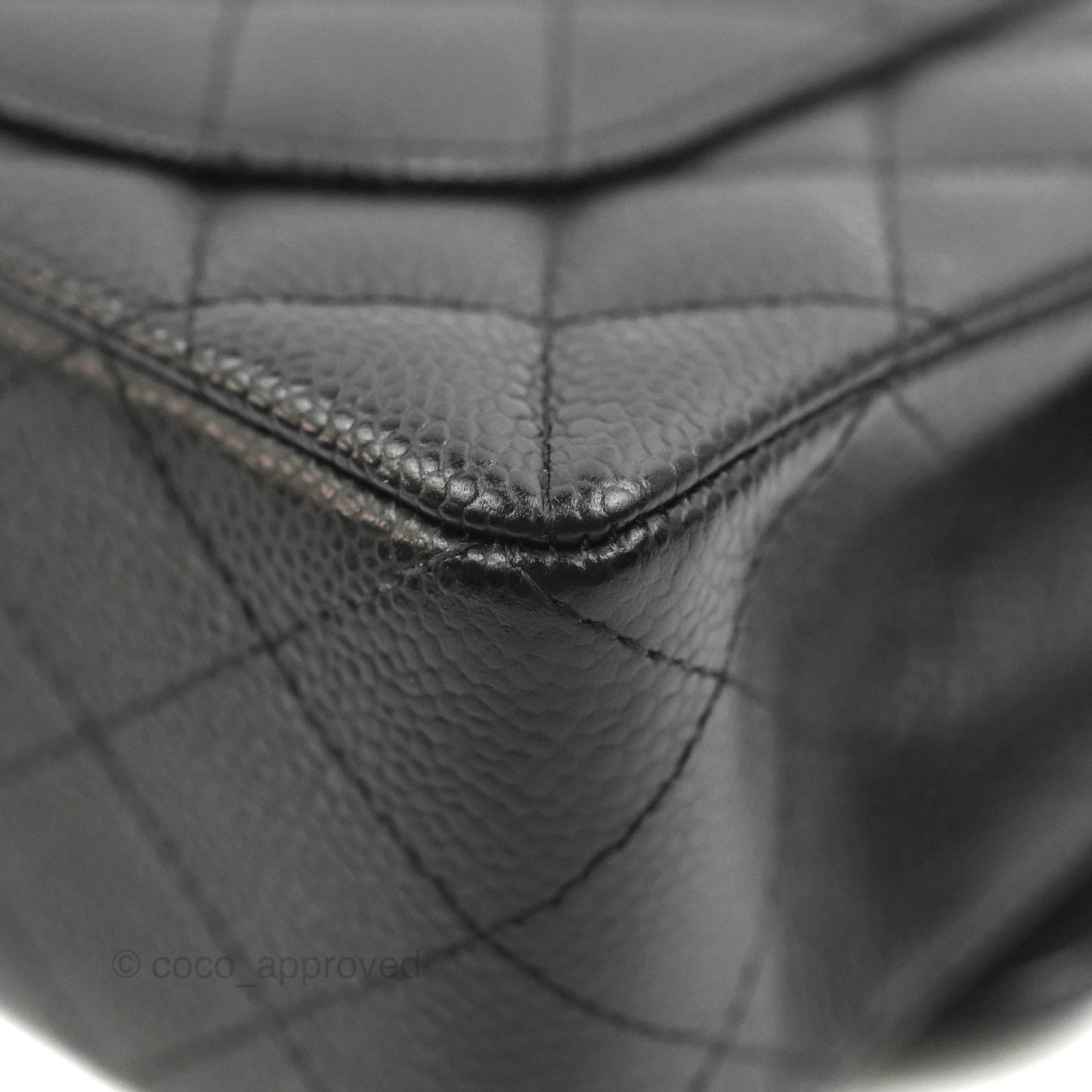 Chanel Small Classic Quilted Flap Black Caviar Gold Hardware