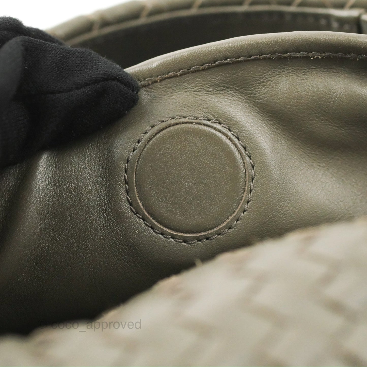 Bottega Veneta Medium Sloane Hobo Intrecciato Nappa Dark Olive Green