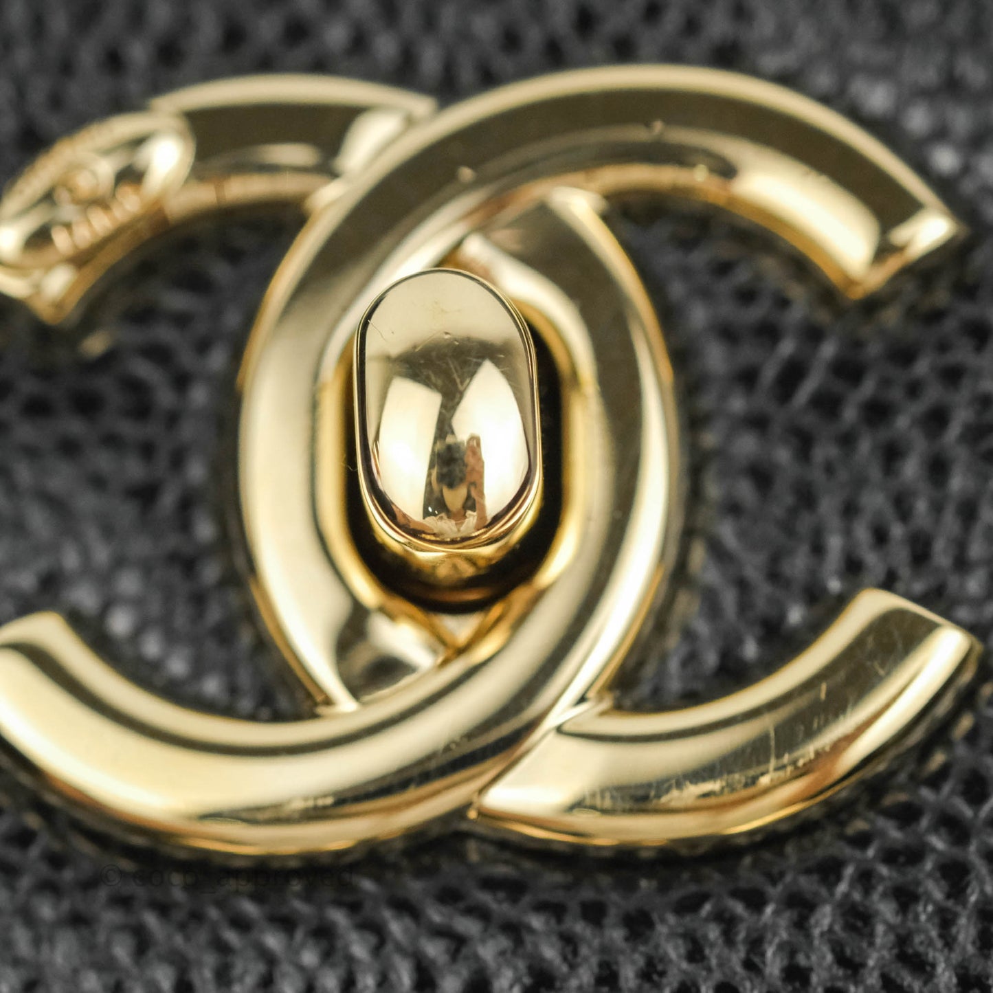 Chanel Quilted Business Affinity Backpack Black Caviar Light Gold Hardware
