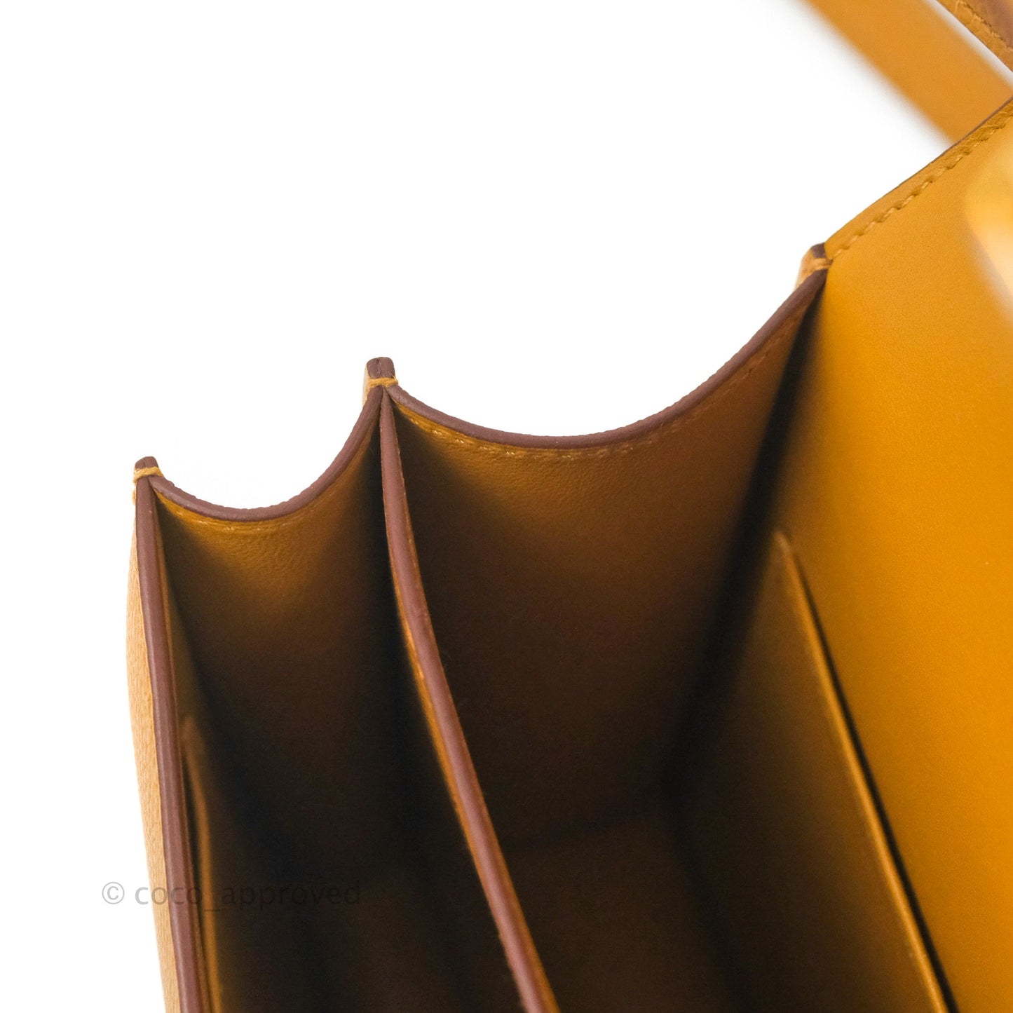 Hermès Constance Mini 18cm Sesame Epsom Gold Hardware