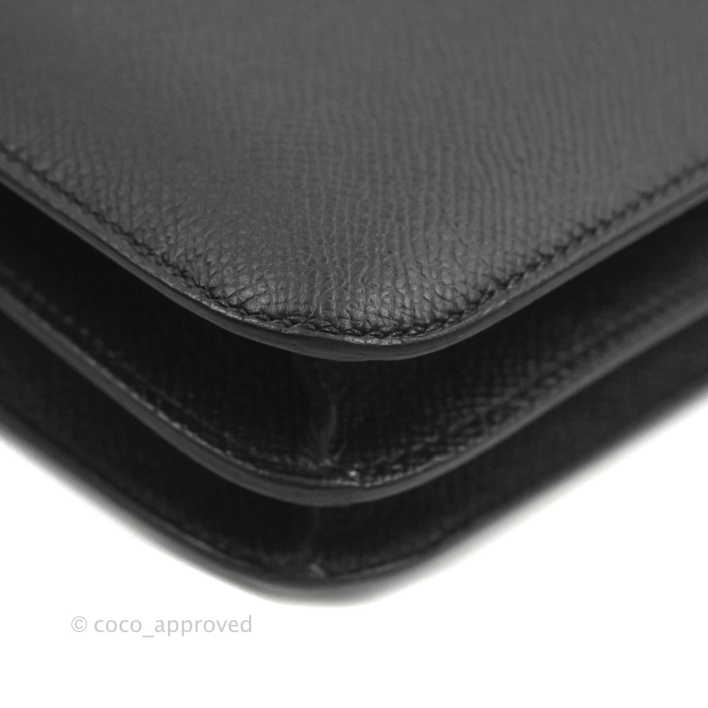 Hermès Constance Mini 18cm Black Epsom Gold Hardware