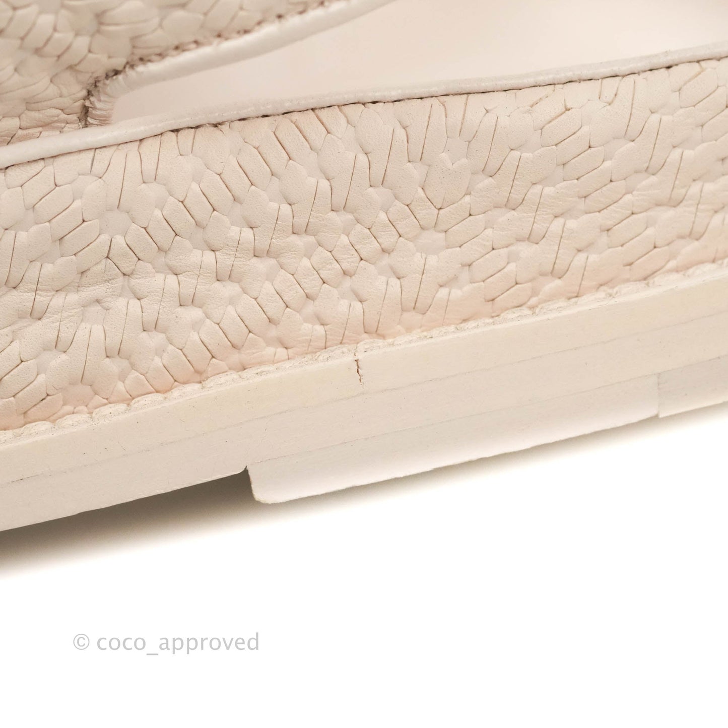 Chanel Dad Sandals Medallion Light Pink Size 37