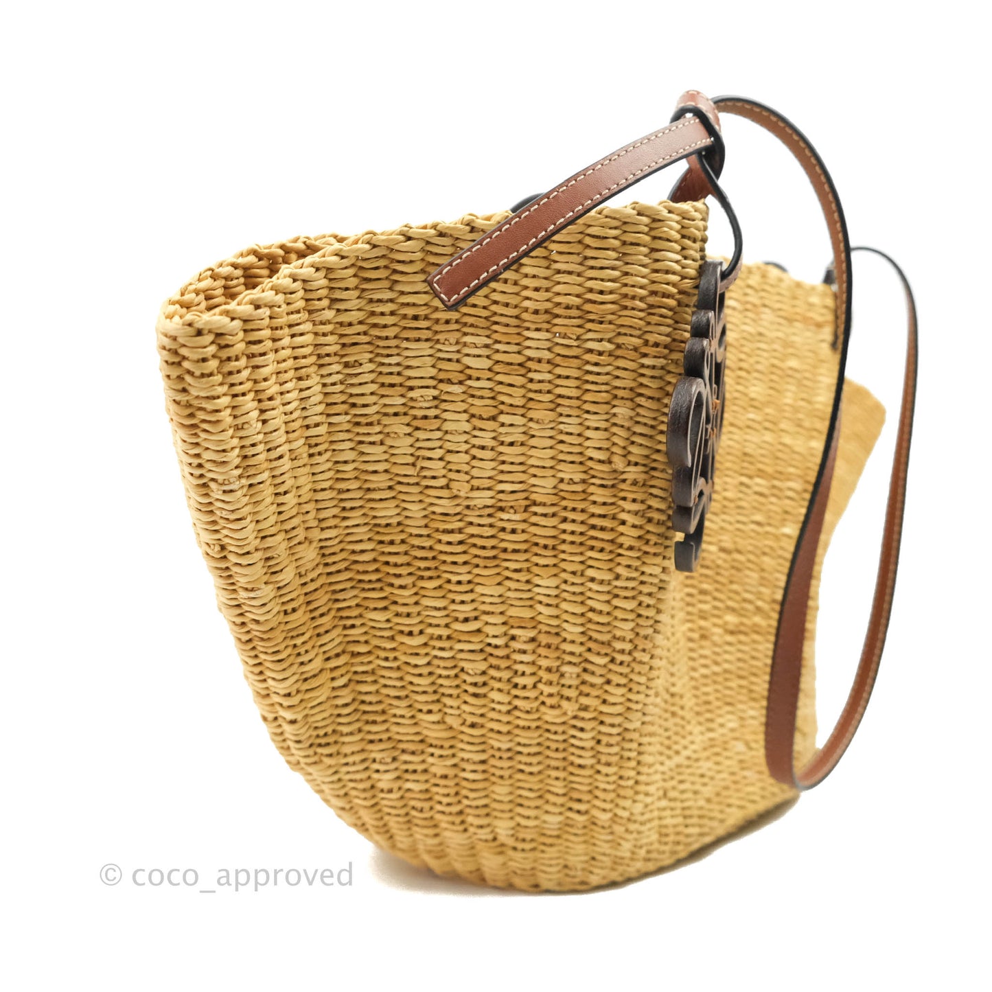 Loewe x Paula’s Ibiza Raffia Shell Basket Bag