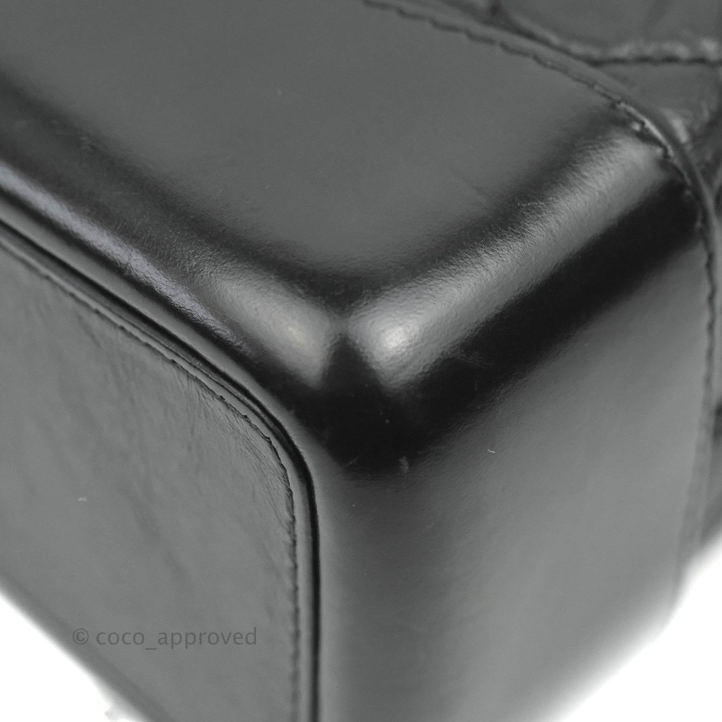 Chanel Small Gabrielle Backpack Black Aged Calfskin
