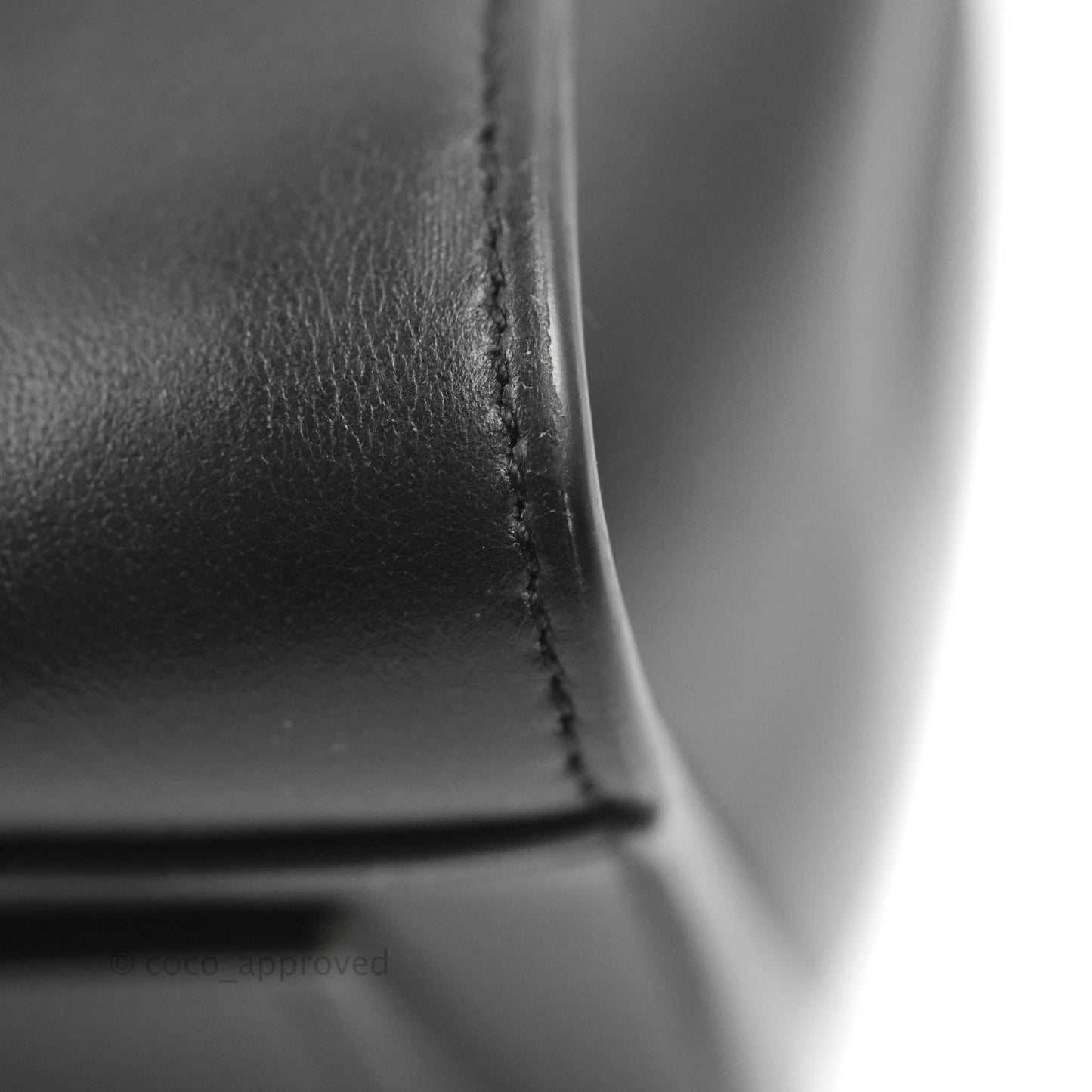 Saint Laurent Larger Jane Bag Black Silver Hardware