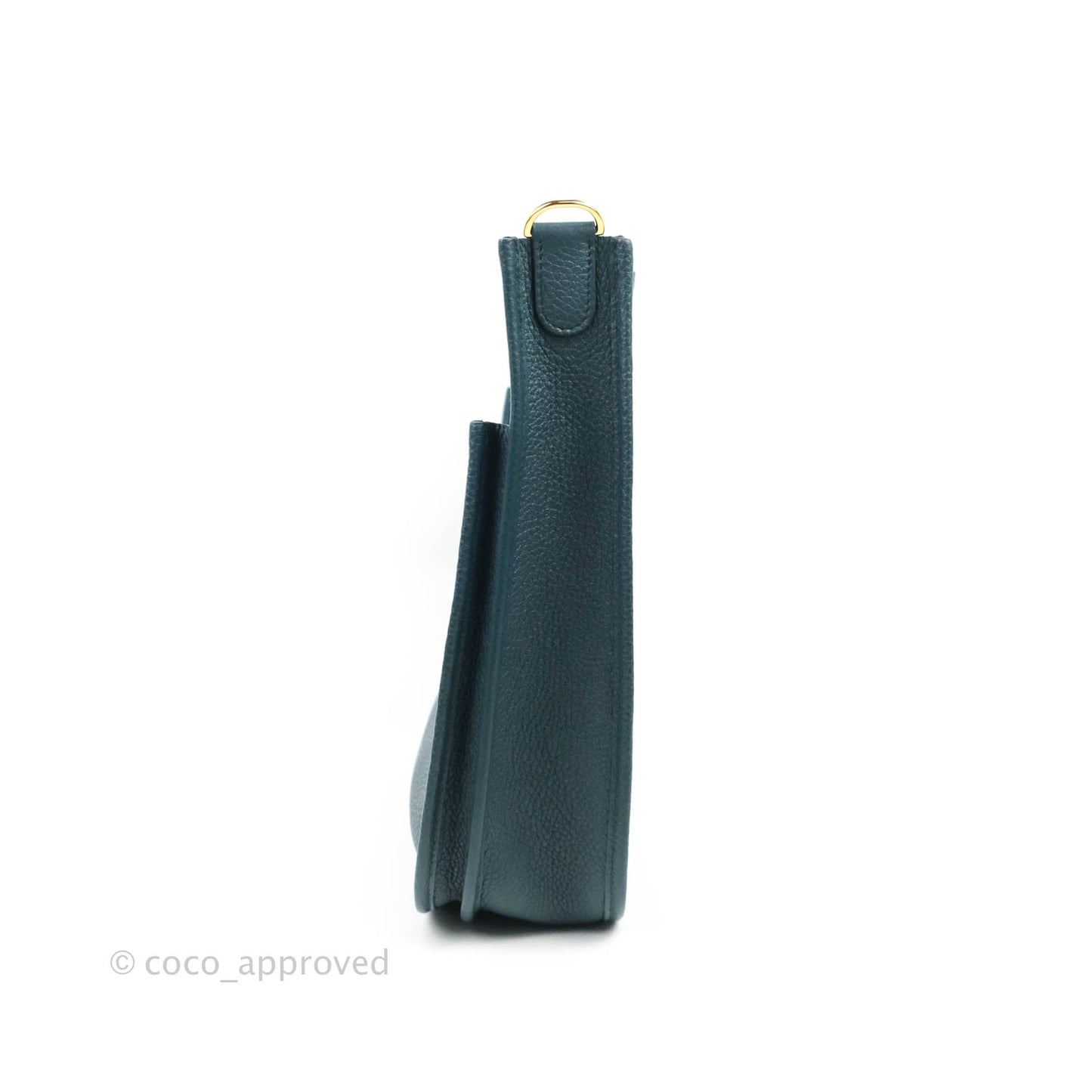 Hermès Evelyne 29 Taurillon Clemence Vert Cypress Gold Hardware