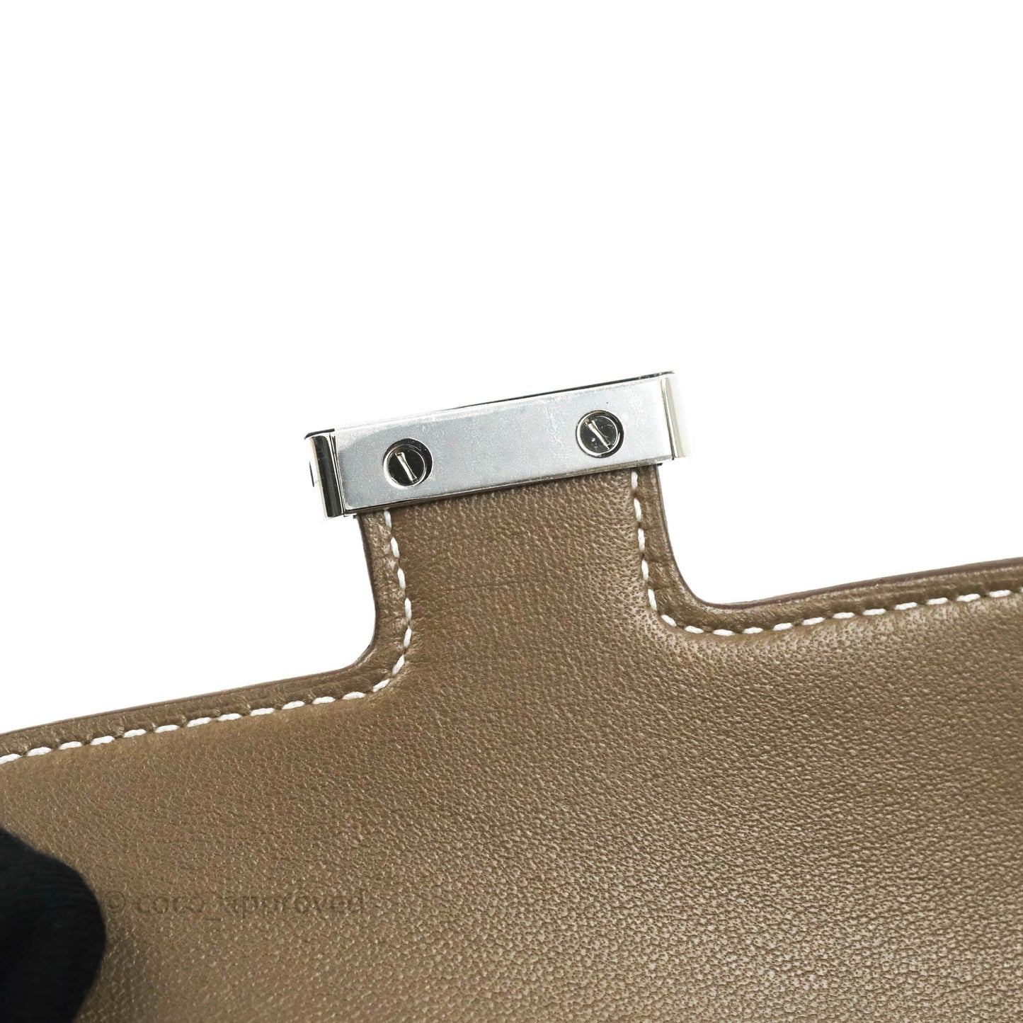 Hermès Constance Slim Wallet Etoupe Epsom Palladium Hardware