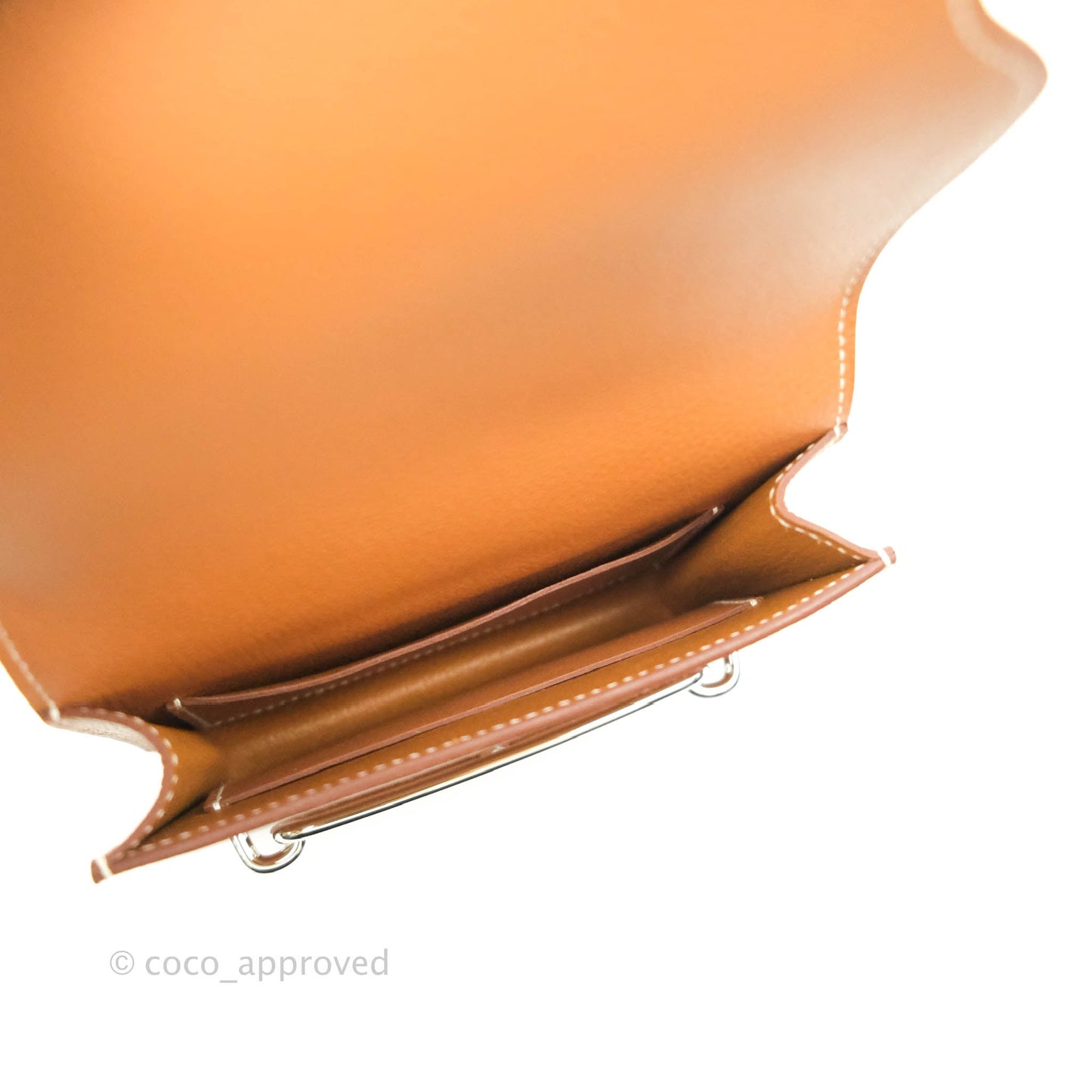 Hermès Roulis Slim Wallet Gold Palladium Hardware