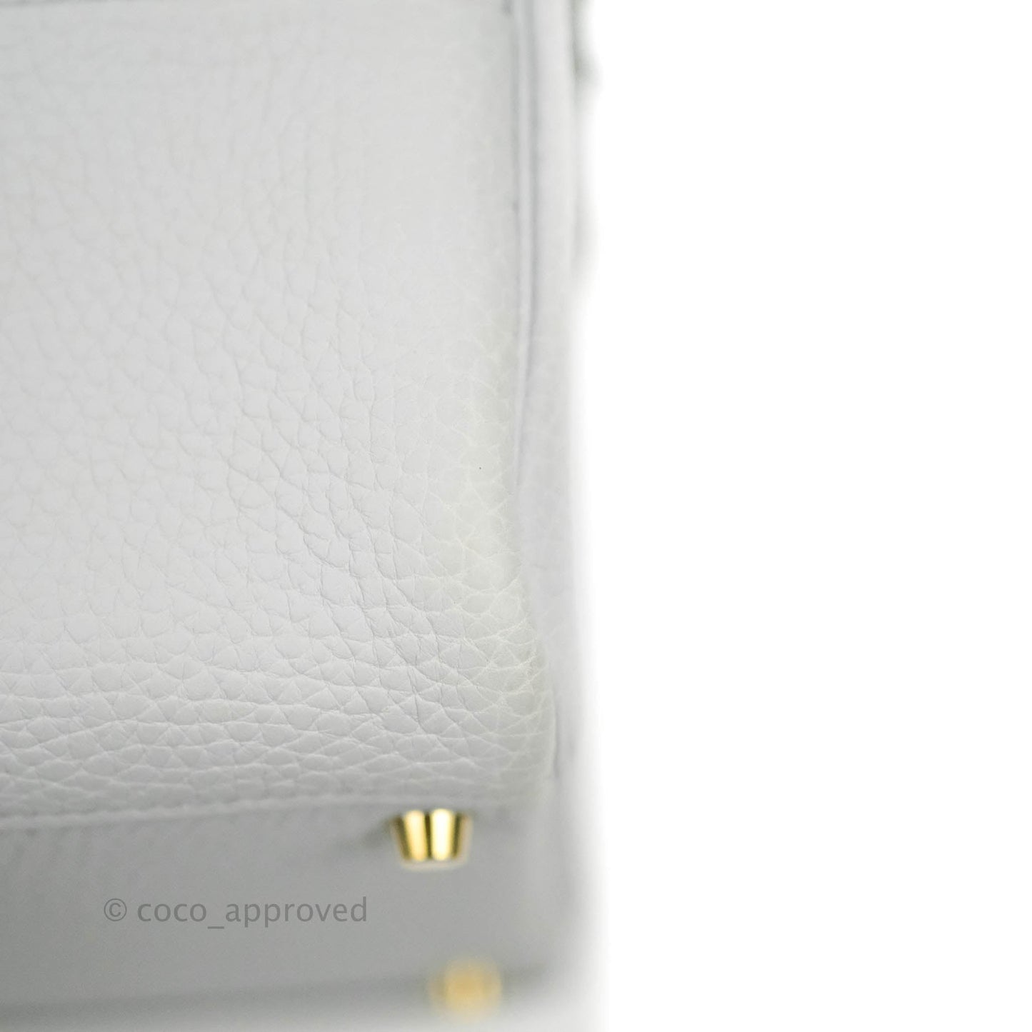 Hermès Mini Lindy 20 Blue Pale Clemence Gold Hardware
