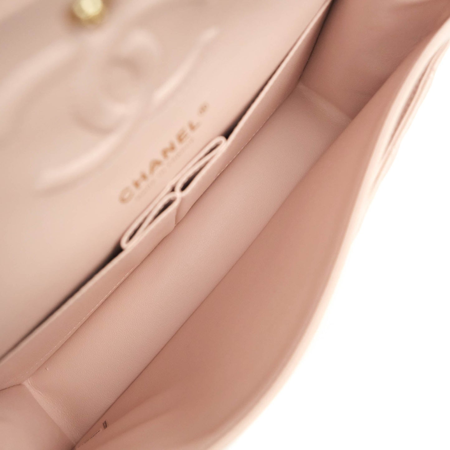 Chanel Classic Small S/M Flap Rose Clair Pink Caviar Gold Hardware 21C