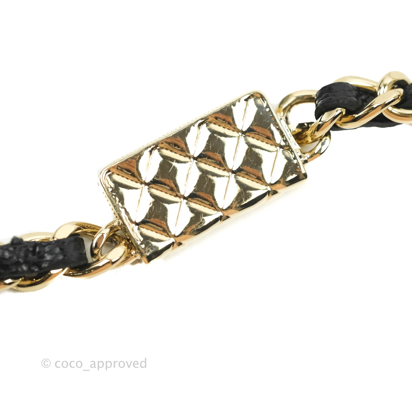 Chanel Quilted WOC Black Caviar Gold Hardware With Charms