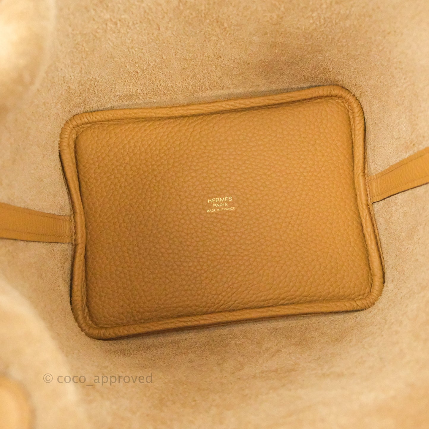 Hermès Picotin Lock 18 Clemence Biscuit 48 Gold Hardware