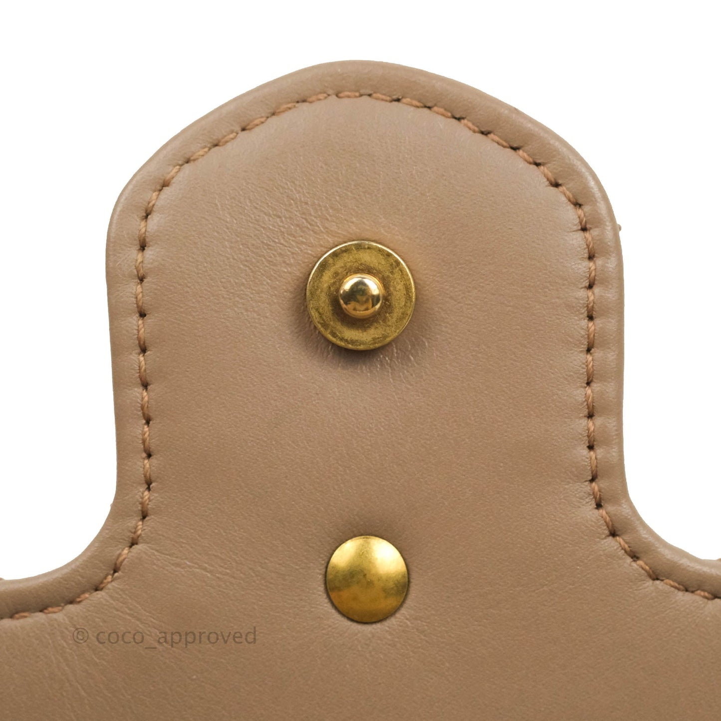 Gucci GG Marmont Matelassé Leather Super Mini Bag Dusty Pink
