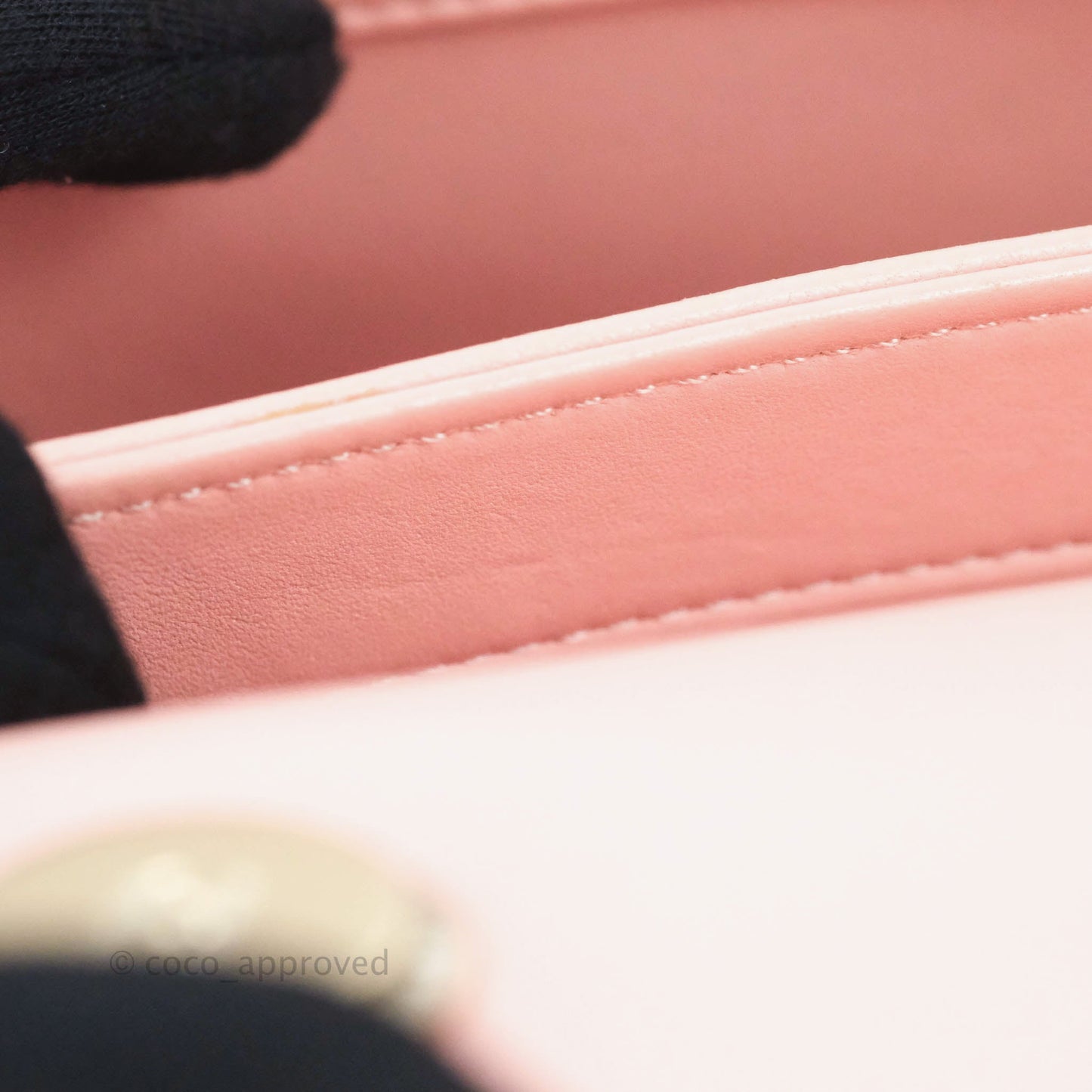 Chanel Small Trendy CC Pink Lambskin Gold Hardware