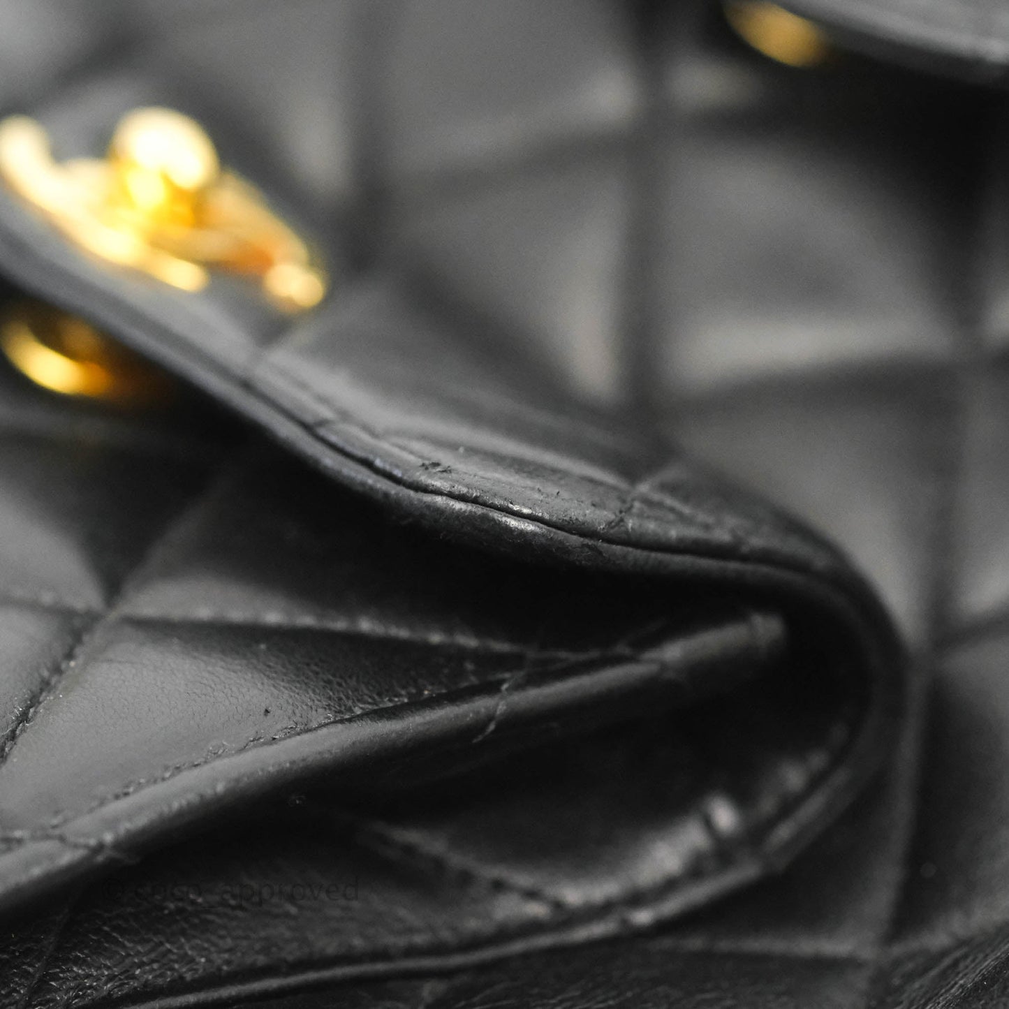 Chanel Vintage CC Duma Backpack Black Lambskin 24K Gold Hardware