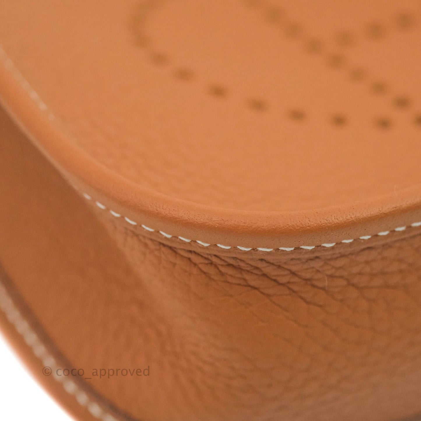 Hermès Mini Evelyne 16 Gold Clemence Palladium Hardware