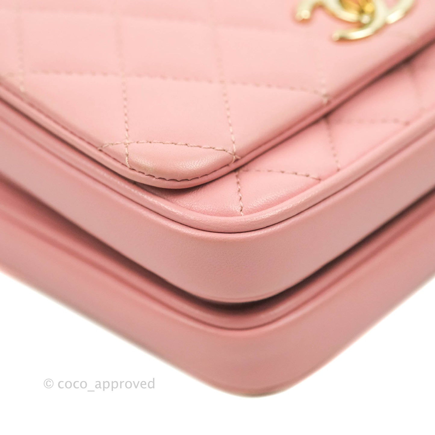 Chanel Citizen Chic Mini Flap Bag Pink Lambskin Gold Hardware