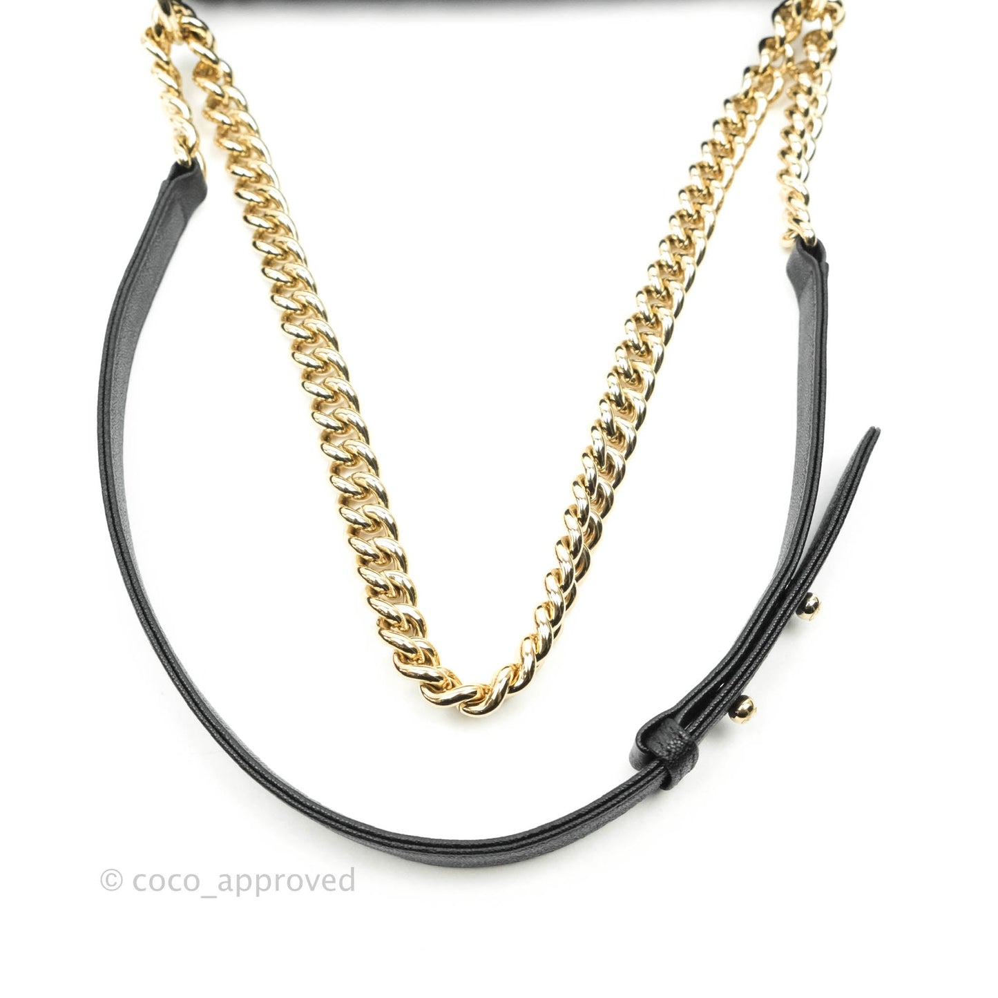 Chanel Chevron Medium Boy Black Grained Calfskin Gold Hardware