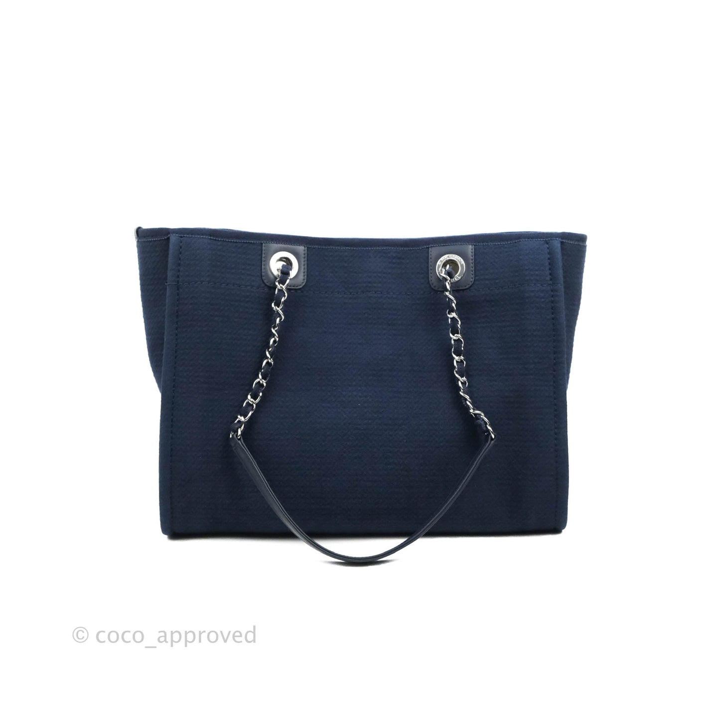 Chanel Canvas Deauville Medium Navy