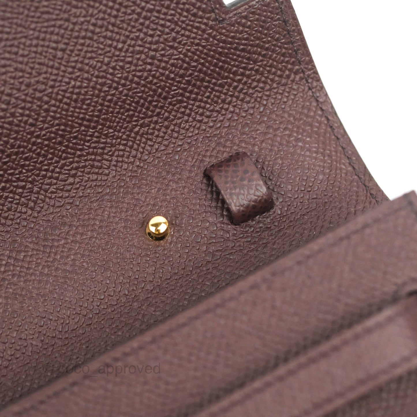Hermès Kelly To Go Wallet Rouge Sellier Epsom Gold Hardware