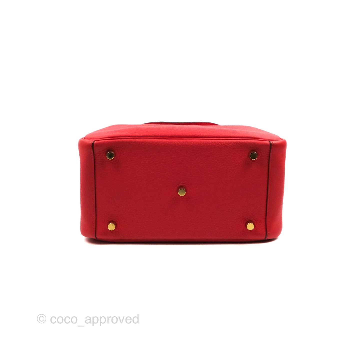 Hermès Lindy 26 Rouge de Coeur Clemence Gold Hardware