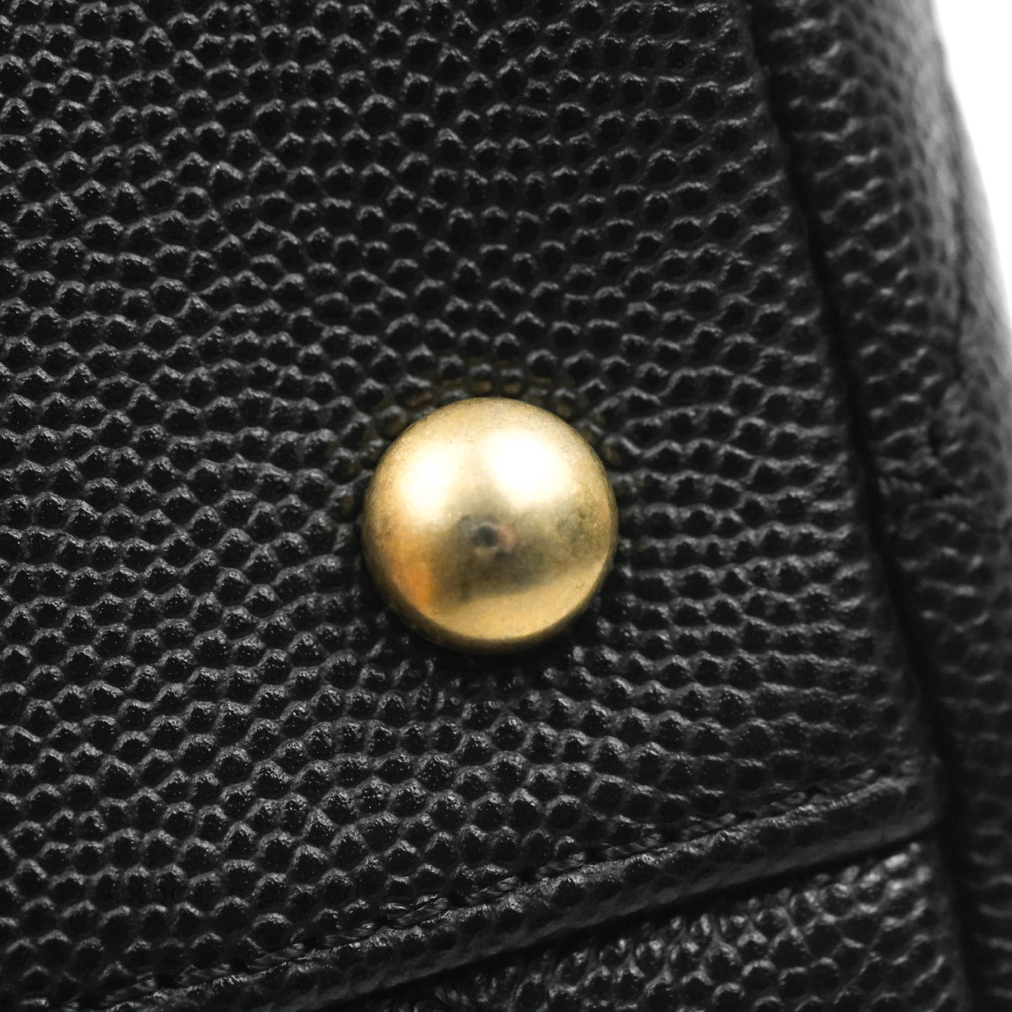 Chanel Medium Coco Handle Quilted Black Caviar Lizard Handle Gold Hardware