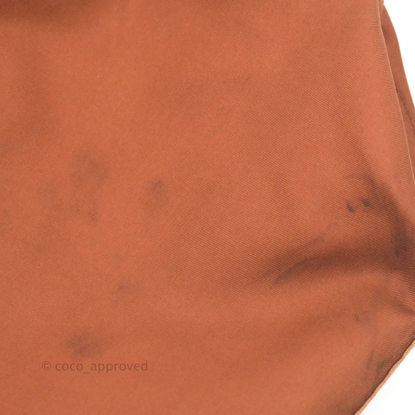 Hermès Silk City Tote Bag Marron