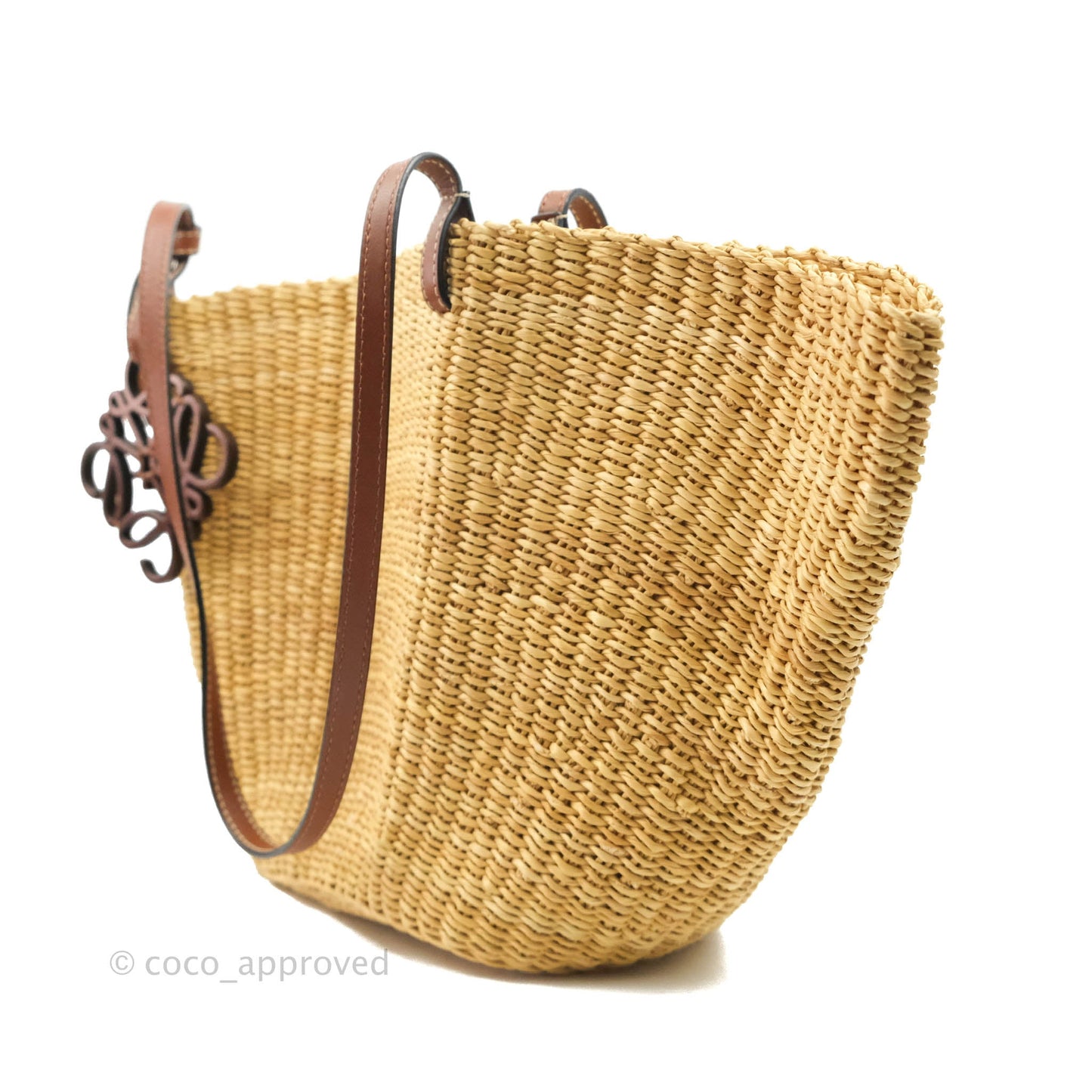 Loewe x Paula’s Ibiza Raffia Shell Basket Bag