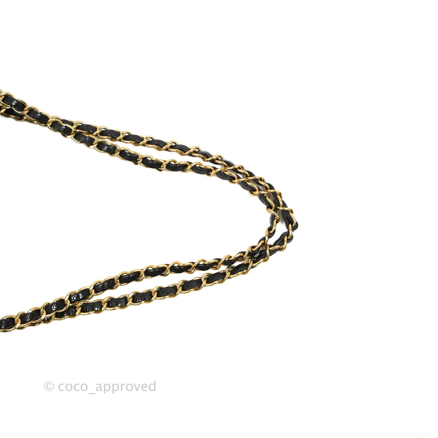 Chanel Classic M/L Medium Double Flap Black Caviar Gold Hardware