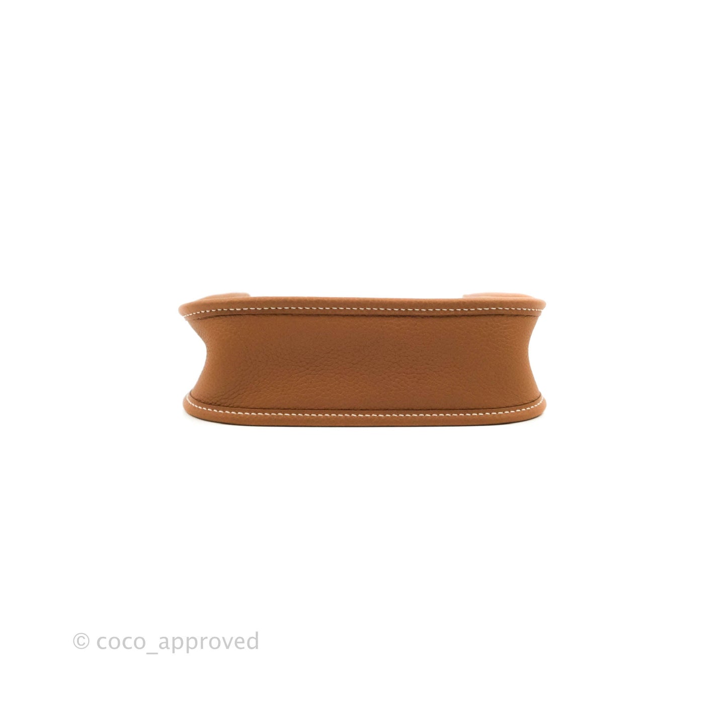 Hermès Mini Evelyne 16 Gold Clemence Palladium Hardware
