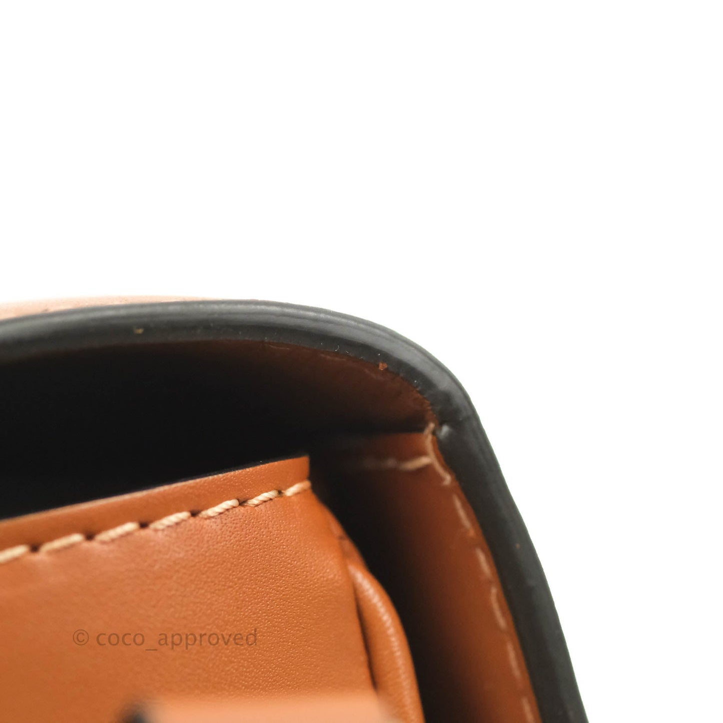 Celine Medium Triomphe Bag Tan Shiny Calfskin
