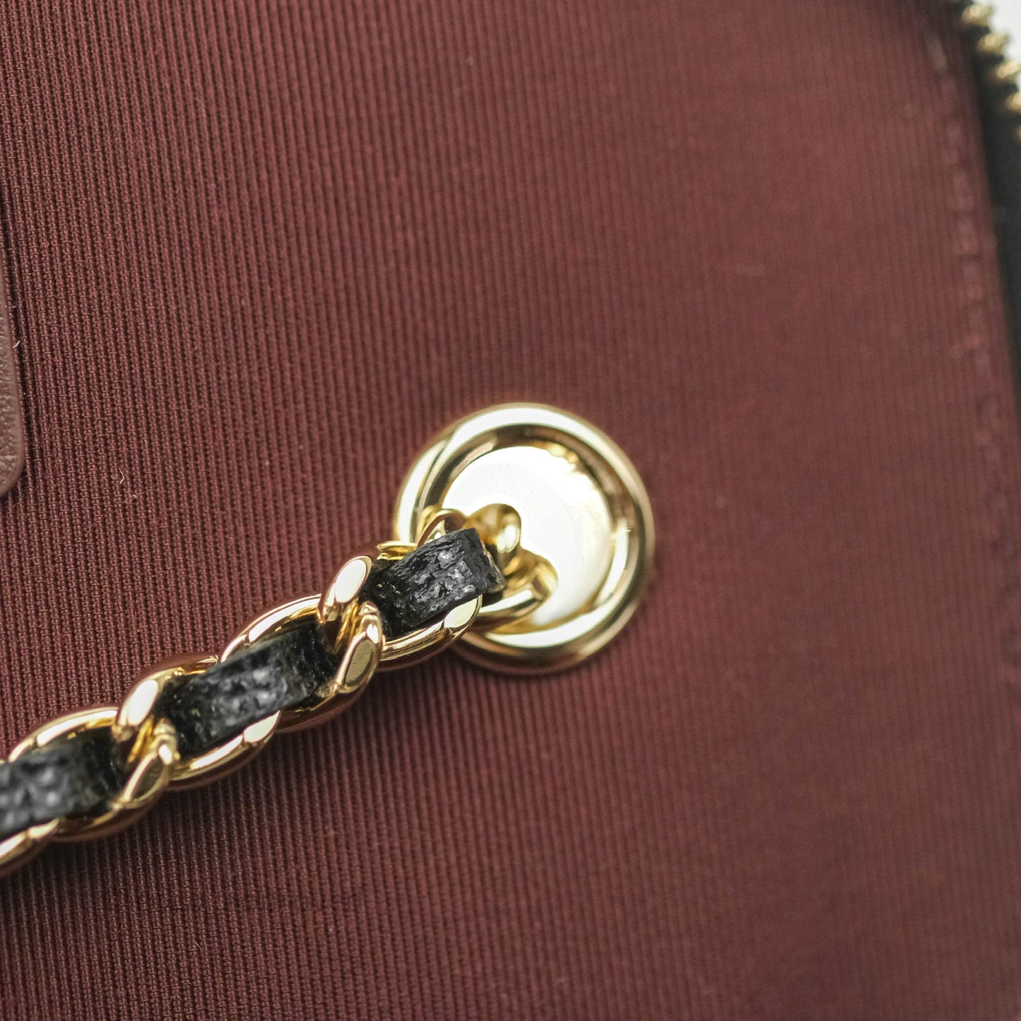 Chanel Vanity with Classic Chain Black Caviar Gold Hardware