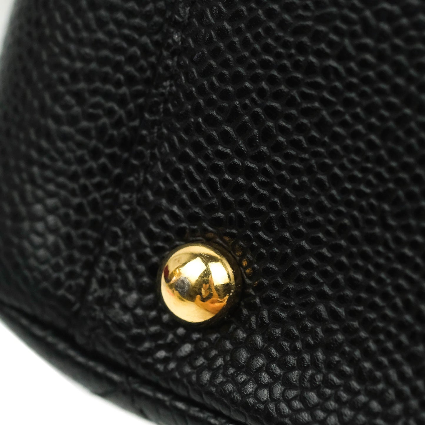 Chanel PTT Petite Timeless Shopping Tote Bag Black Caviar Gold Hardware