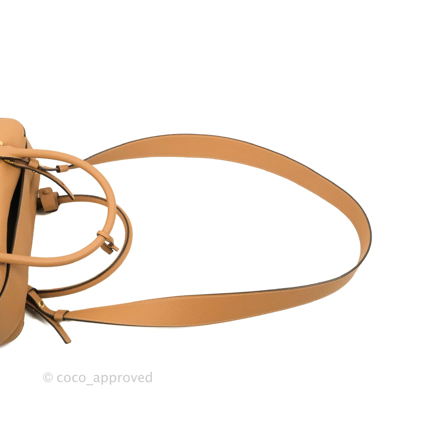 Delvaux Cool Box MM in Taurillon Soft Grained Calfskin Vegetal Ivory Gold Hardware